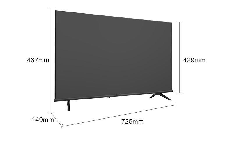 海信32E2F 32英寸全面屏小型电视