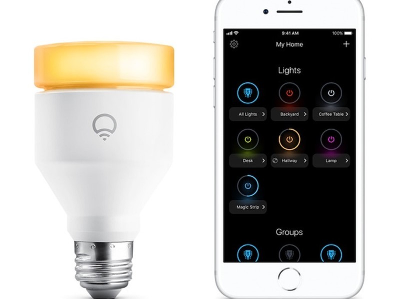 LIFX Multicolor A19 E26 Dimmable Wi-Fi Smart LED Light Bulb 