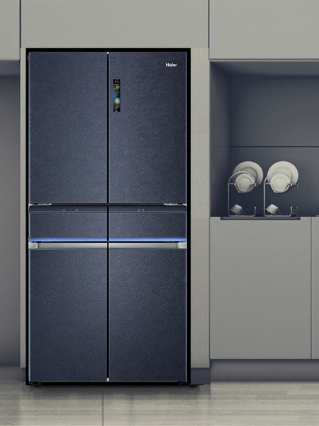 海尔500L多门健康保鲜智能变频嵌入式家用电冰箱